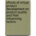 Effects of virtual product development on product quality and their influencing factors