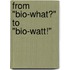 From "bio-what?" to "bio-watt!"
