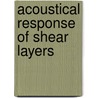 Acoustical response of Shear Layers by G. Kooijman