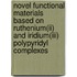 Novel functional materials based on Ruthenium(II) and Iridium(III) Polypyridyl complexes