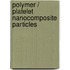 Polymer / platelet nanocomposite particles
