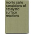 Monte Carlo simulations of catalystic surface reactions