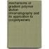 Mechanisms of gradient polymer elution chromatography and its application to (co)polyesters