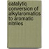 Catalytic conversion of alkylaromatics to aromatic nitriles
