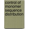 control of monomer sequence distribution door G. Chambard