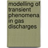 Modelling of transient phenomena in gas discharges door W.J.M. Brok