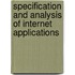Specification and analysis of internet applications