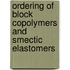 Ordering of block copolymers and smectic elastomers