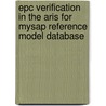 EPC verification in the ARIS for MySAP reference model database by M.H. Janssen-Vullers