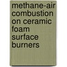 Methane-air combustion on ceramic foam surface burners door P.H. Bouma