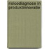 Risicodiagnose in produktinnovatie