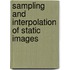 Sampling and interpolation of static images