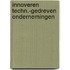 Innoveren techn.-gedreven ondernemingen