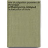 Role of polycation promoters in the cobalt phtthalocyanine-catalysed autoxidation of thiols door E.T.W.M. Schipper