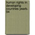 Human rights in developing countries yearb. 94