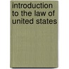 Introduction to the law of united states door Clark