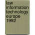 Law information technology europe 1992