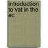 Introduction to vat in the ec