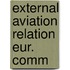 External aviation relation eur. comm
