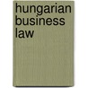 Hungarian business law door Oppenheim