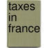 Taxes in france
