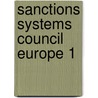 Sanctions systems council europe 1 by Kalmhout