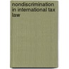 Nondiscrimination in international tax law by Raad