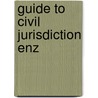 Guide to civil jurisdiction enz by Dashwood