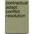 Contractual adapt. conflict resolution