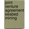 Joint venture agreement seabed mining door Jaenicke