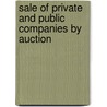 Sale of private and public companies by auction door Onbekend