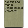 Canada and marine environmental protection door D.L. VanderZwaag