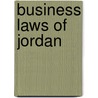 Business laws of Jordan door M. Hourani