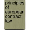 Principles of European Contract Law by Unknown
