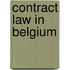 Contract law in Belgium