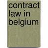 Contract law in Belgium door J.H. Herbots