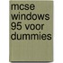 MCSE windows 95 voor dummies