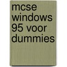 MCSE windows 95 voor dummies door Frederick