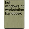 Het Windows NT Workstation handboek door A.L. Wyatt