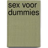 Sex voor Dummies door R.K. Westheimer