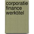 Corporatie finance werktitel