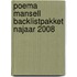 Poema Mansell Backlistpakket Najaar 2008