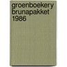 Groenboekery brunapakket 1986 door Onbekend
