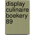 Display culinaire boekery 89
