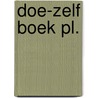 Doe-zelf boek pl. door Goock