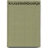 Kruissteekboekje by Beykers