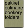 Pakket culinaire boekery folders door Onbekend