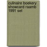 Culinaire boekery showcard raamb 1991 set door Onbekend