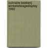 Culinaire boekerij winkeletalagedisplay 1992 door Onbekend