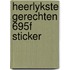 Heerlykste gerechten 695f sticker